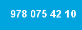 978 075 42 10
